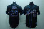 Baseball Jerseys new york mets #29 davis black(cool base)