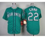 mlb seattle mariners #22 cano green jerseys