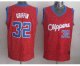 nba los angeles clippers #32 griffin red leopard print [2014 new