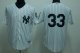 Baseball Jerseys new york yankees #33 swisher white(2009 logo)