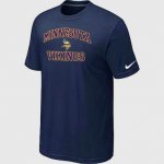 Minnesota Vikings T-shirts dk blue