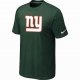 New York Giants sideline legend authentic logo dri-fit T-shirt d