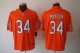 nike nfl chicago bears #34 payton orange jerseys [nike limited]