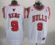 Basketball Jerseys chicago bulls #9 deng white[2011 revolution 3