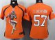 nike women nfl denver broncos #57 t.jackson orange jerseys [port