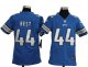 nike youth nfl detroit lions #44 jahvid best blue jerseys