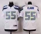 nike nfl seattle seahawks #55 clark elite white jerseys