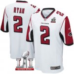 Youth NIKE NFL Atlanta Falcons #2 Matt Ryan White Super Bowl LI Bound Jersey