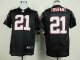 nike nfl atlanta falcons #21 desmond trufant elite black jerseys
