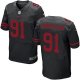 Nike San Francisco 49ers #91 Arik Armstead Elite Black Jerseys