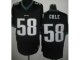 nike nfl philadelphia eagles #58 cole elite black jerseys
