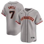 San Francisco Giants Blake Snell Gray Away Limited Jersey
