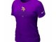 Women Minnesota Vikings Purple T-Shirt