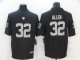 Football Las Vegas Raiders #32 Marcus Allen Black Stitched Vapor Untouchable Limited Jersey