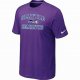 Seattle Seahawks T-shirts purple