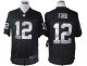nike nfl oakland raiders #12 jacoby ford black [nike limited]
