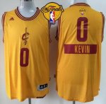 nba cleveland cavaliers #0 kevin love yellow 2014-15 christmas day the finals patch stitched jerseys