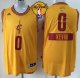 nba cleveland cavaliers #0 kevin love yellow 2014-15 christmas day the finals patch stitched jerseys