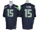 nike nfl seattle seahawks #15 flynn blue jerseys [nike limited]