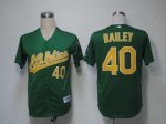 MLB Jerseys Oakland Athletics 40 Bailey Green