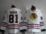 youth Hockey Jerseys chicago blackhawks #81 hossa white