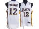 Basketball Jerseys los angeles lakers #12 brown white