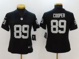 Women NFL Oakland Raiders #89 Amari Cooper Nike Black Vapor Untouchable Limited Jerseys