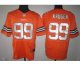 nike nfl cleveland browns #99 kruger elite orange jerseys [kruge