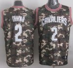 nba cleveland cavaliers #2 kyrie irving camo stealth collection stitched jerseys