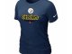 Women Pittsburgh Steelers D.Blue T-Shirt