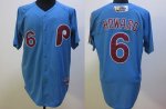 Baseball Jerseys philadelphia phillies #6 howard m&n blue