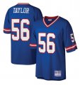 Men's New York Giants Lawrence Taylor Mitchell & Ness Royal Legacy Jersey