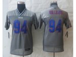 Youth Nike Buffalo Bills #94 Williams Grey Jerseys(Vapor)