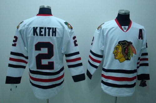 youth Hockey Jerseys chicago blackhawks #2 keith white