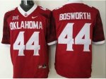 ncaa oklahoma sooners #44 brian bosworth red new xii stitched je