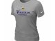 Women Minnesota Vikings L.Grey T-Shirt