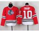youth nhl jerseys chicago blackhawks #10 sharp red-1[the skeleto