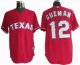 Baseball Jerseys texans rangers #12 cristian guzman red