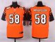 nike cincinnati bengals #58 maualuga orange elite jerseys