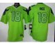 nike youth nfl seattle seahawks #18 sidney rice green jerseys