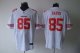 nike nfl san francisco 49ers #85 davis elite white jerseys