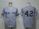 Baseball Jerseys new york yankees #42 rivera grey(cool base)