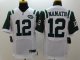 Nike New York Jets #12 Joe Namath White elite Jerseys
