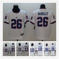 Football New York Giants Stitched White Color Rush Vapor Untouchable Limited Jerseys