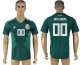 Custom Mexico 2018 World Cup Soccer Jersey Green Short Sleeves