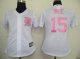 women Baseball Jerseys detroit tigers #15 inge white[pink number