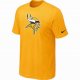Minnesota Vikings sideline legend authentic logo dri-fit T-shirt
