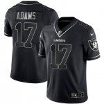 Football Las Vegas Raiders #17 Davante Adams Black Shadow Vapor Limited Stitched Jerseys