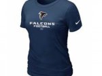 Women BAtlanta Falcons deep blue T-Shirt