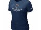 Women BAtlanta Falcons deep blue T-Shirt